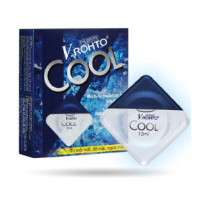 Dung dịch nhỏ mắt V.Rohto Cool giảm mỏi mắt, sung huyết kết mạc lọ 12ml