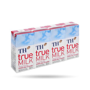 Sữa TH Vị Dâu 1 Lốc 4 Hộp