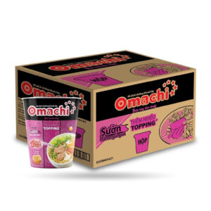 Mì ly Omachi xốt bò hầm (  thùng )