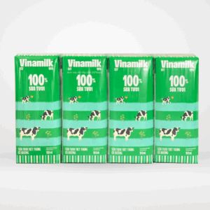 Sữa tươi Vinamilk có đường 100% (hộp 180ml)