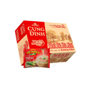 Phở bò Cung Đình Hà Nội (thùng 30 gói x 68g)