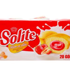 Bánh bông lan kem dâu Solite