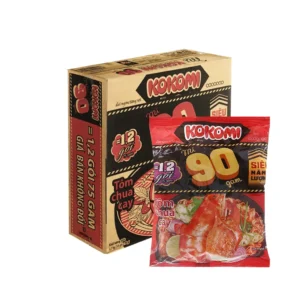 mì Kokomi 90 tôm chua cay 90g Thùng 30 Gói