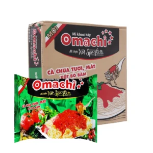 Mì trộn khoai tây sốt spaghetti Omachi (thùng 30 gói x 91g)