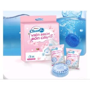 Viên thả bồn cầu CleanZ hương đào khử mùi